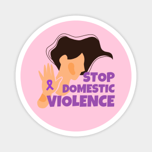 Stop Domestic Violence Magnet